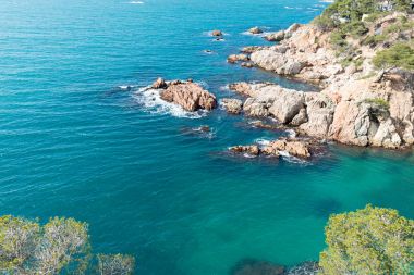 Sahil cesur (Costa Brava) - Girona (İspanya)