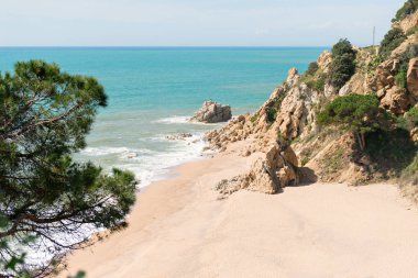 Sahil cesur (Costa Brava) - Girona (İspanya)