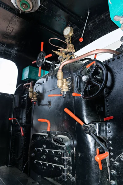 Detaljer lokomotivet kol — Stockfoto