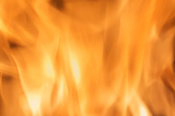 Detaillierte Flammen des Feuers — Stockfoto