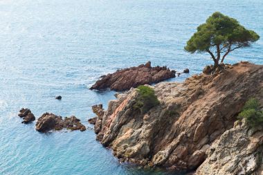 Coast Brave (Costa Brava) - Girona (Spain) clipart