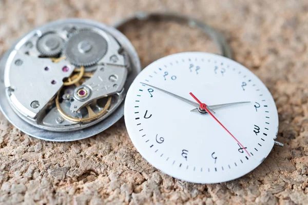 Riparazione e restauro di orologi — Foto Stock