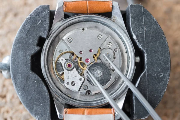 Mechanismen van horloges — Stockfoto