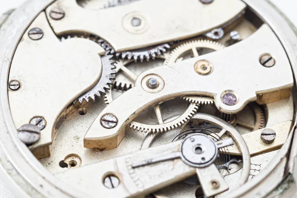 Reparatie en restauratie van horloges Stockfoto