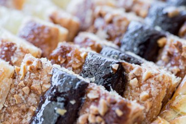 Ayrıntı çeşitli hamur işleri