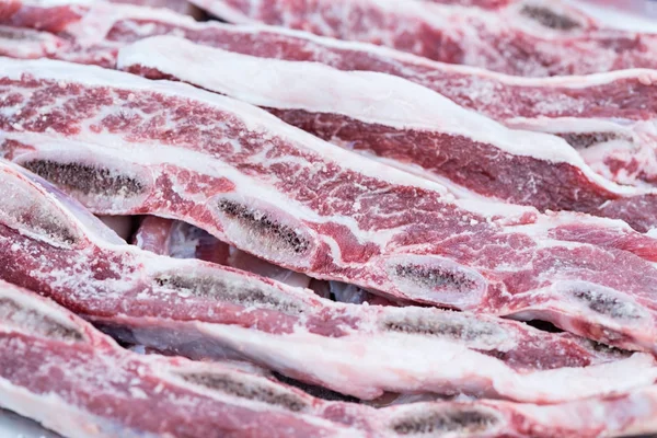 Vlees-barbecue-detail — Stockfoto