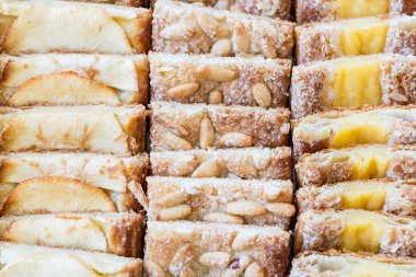 Ayrıntı çeşitli hamur işleri