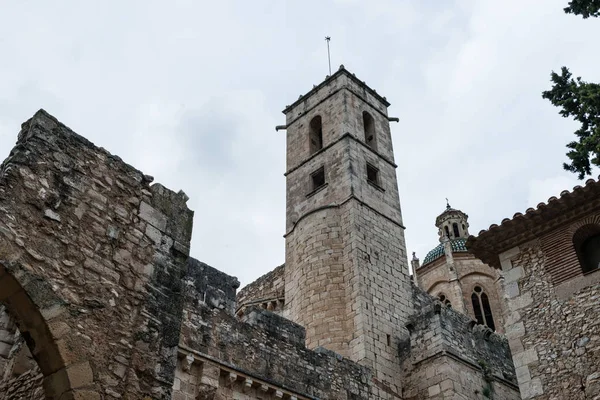 Manastırı Santes Creus (Tarragona-İspanya) — Stok fotoğraf