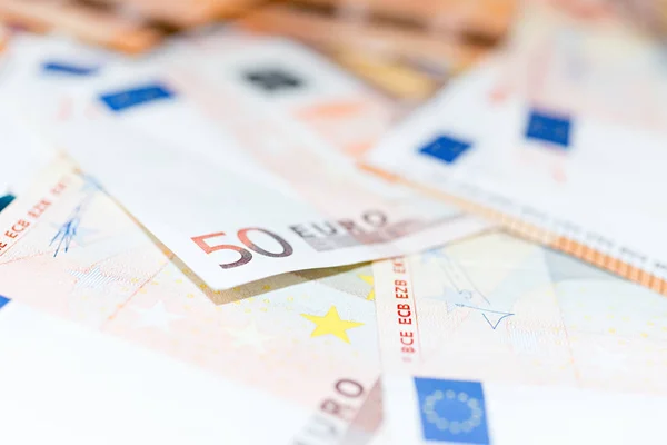 Bankbiljetten van de Europese Unie — Stockfoto
