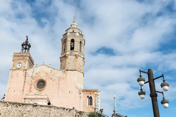 Sitges şehir - Barcelona (İspanya) — Stok fotoğraf