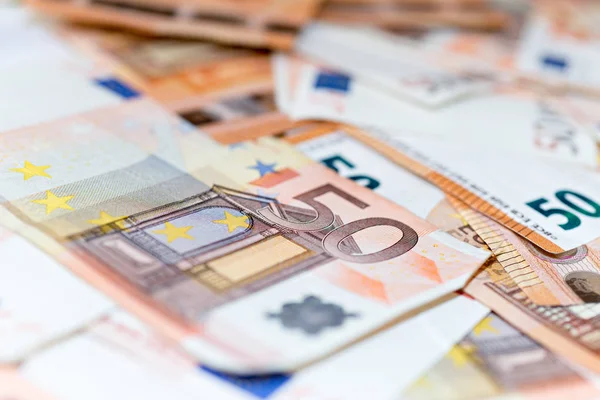 Banknotes of the european union — Stock Photo, Image