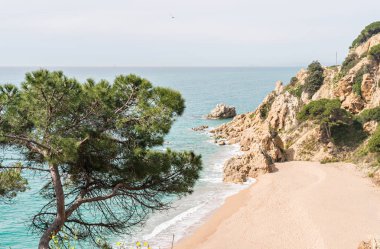 Sahil cesur (Costa Brava) - Girona (İspanya)