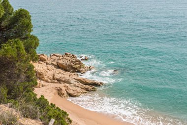 Sahil cesur (Costa Brava) - Girona (İspanya)