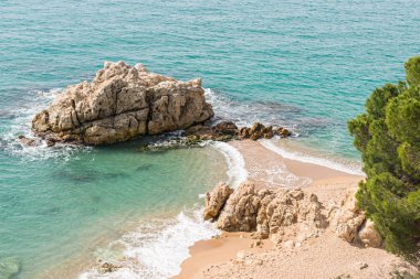 Sahil cesur (Costa Brava) - Girona (İspanya)