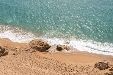 Sahil cesur (Costa Brava) - Girona (İspanya)
