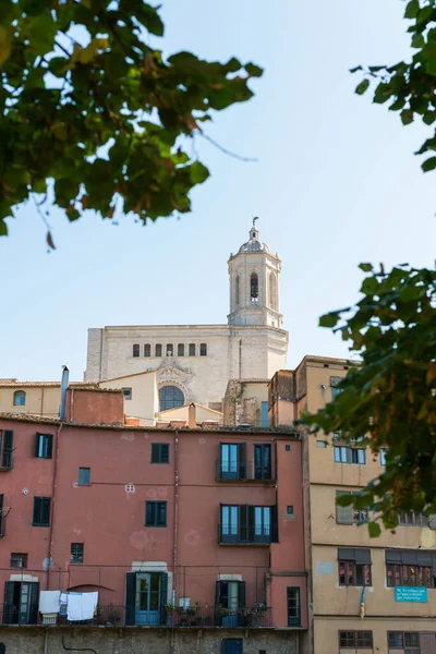 Staden Girona (huvudstad i provinsen Girona) — Stockfoto