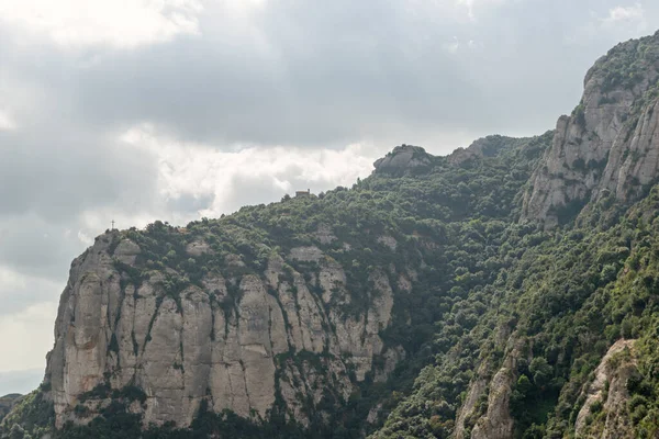 Montserrat kloster (Barcelona / Spanien)) — Stockfoto