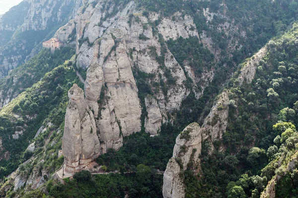 Montserrat kloster (barcelona / spanien) — Stockfoto