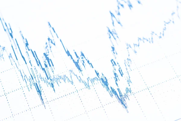 Αναλυτικά γραφικά Χρηματιστήριο — Φωτογραφία Αρχείου