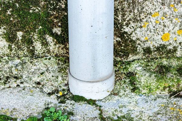 Dettaglio di una parete con umidità — Foto Stock