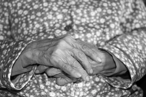 Ηλικιωμένοι Που Επηρεάζονται Περισσότερο Από Τον Κορωναϊό — Φωτογραφία Αρχείου
