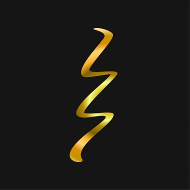 Reiki sembol. Kutsal bir işaret. Raku. Ruhsal enerji. Alternatif Tıp. Ezoterik. Vektör.