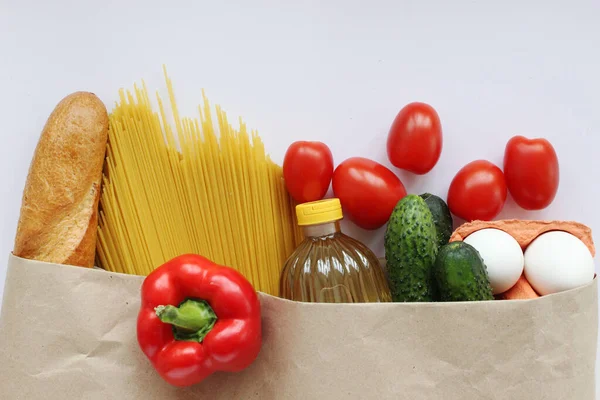 खाना पकाने के लिए उत्पादों का सेट रॉयल्टी फ़्री स्टॉक इमेज