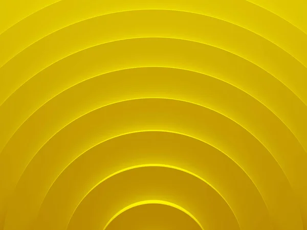 Желтые золотые кольца. Геометрическая абстракция — стоковое фото