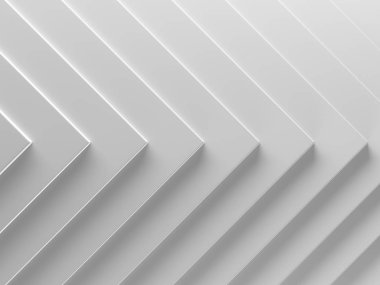 Beyaz geometrik arka plan doku çalışmaları