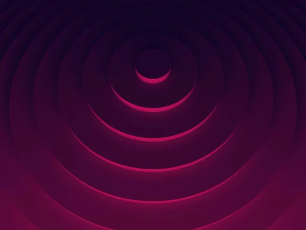 Kreise. rosa abstrakter geometrischer Hintergrund — Stockfoto
