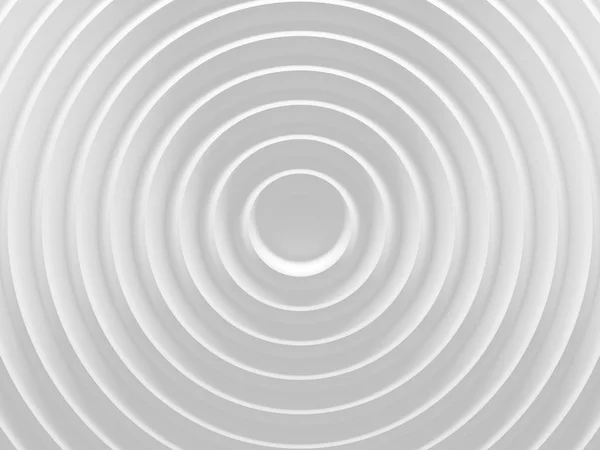 Čisté bílé kroužky. Geometrické pozadí — Stock fotografie