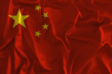 Çin arka plan bayrağı