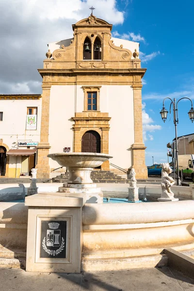 Iglesia San Francesco Barrafranca Enna Sicilia Italia Europa —  Fotos de Stock