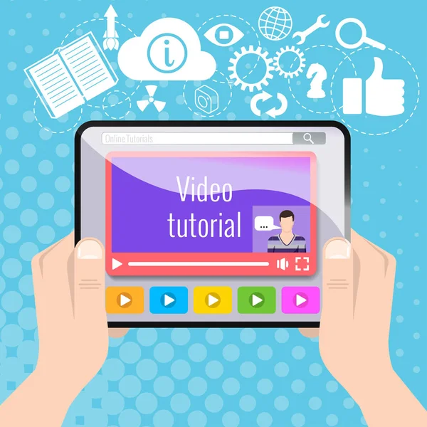 Video Tutorial Vector Diferente — Archivo Imágenes Vectoriales