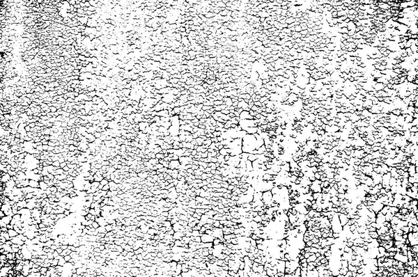 Черно Белая Текстура Фона Старая Облученная Краска — стоковый вектор