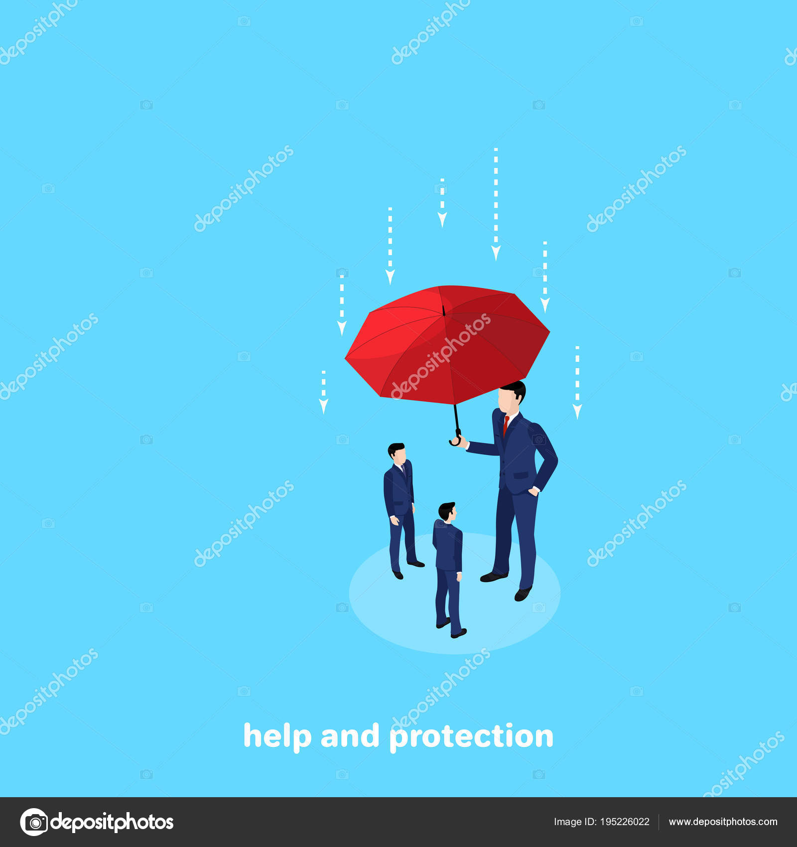 tall umbrella