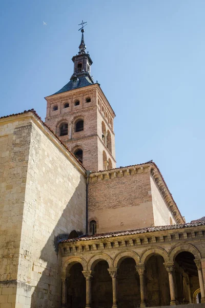Closeup of architecture of Segovia cathedral — Stock Photo, Image