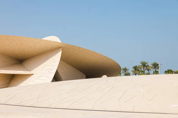 Doha Katar März 2020 Modernes Nationalmuseum Für Zeitgenössische Architektur Von — Stockfoto