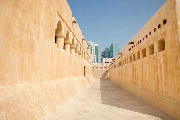 Doha Qatar Marzo 2020 Cortile Della Moschea Delle Domes Doha Foto Stock