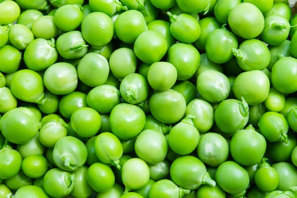 Green Peas Background Texture Vegetable Summer Organic — Stock Photo, Image