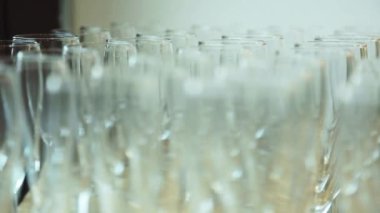 Bardak şampanya Restoran