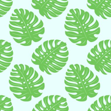 Canavar vektörü düz ve pürüzsüz desen. Çizgi film arkaplanı.