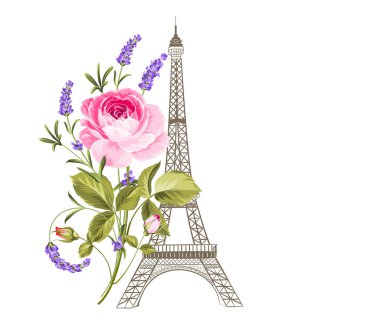 Eyfel kulesi simbol.