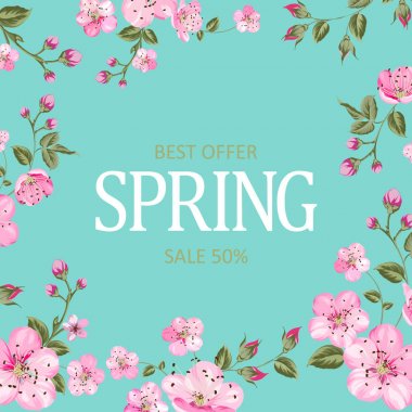 Bahar satış kartı.