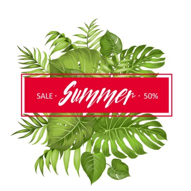 Yaz Satılık kartı.