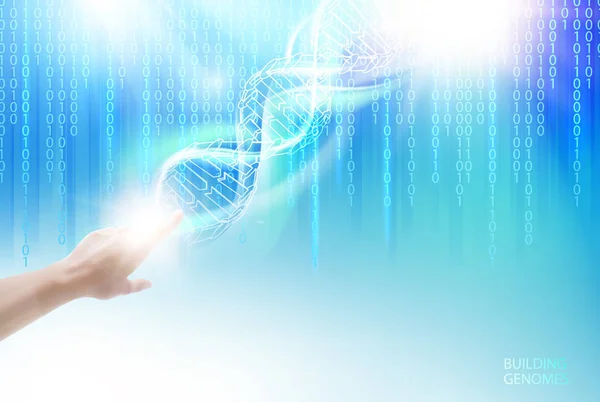 DNA και bigdata. — Διανυσματικό Αρχείο
