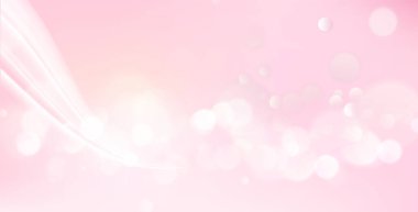 Pembe, Bokeh 'i parlak arka plan için bulanıklaştırdı. Sevgililer günün kutlu olsun..