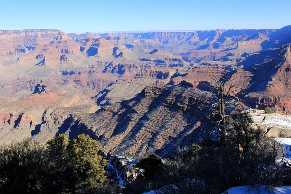 Grand Canyon Πανόραμα με θέα το ηλιοβασίλεμα — Φωτογραφία Αρχείου