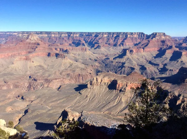 Grand Canyon Πανόραμα με θέα το ηλιοβασίλεμα — Φωτογραφία Αρχείου