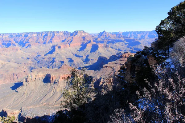 Grand Canyon Πανόραμα με θέα το ηλιοβασίλεμα — Φωτογραφία Αρχείου